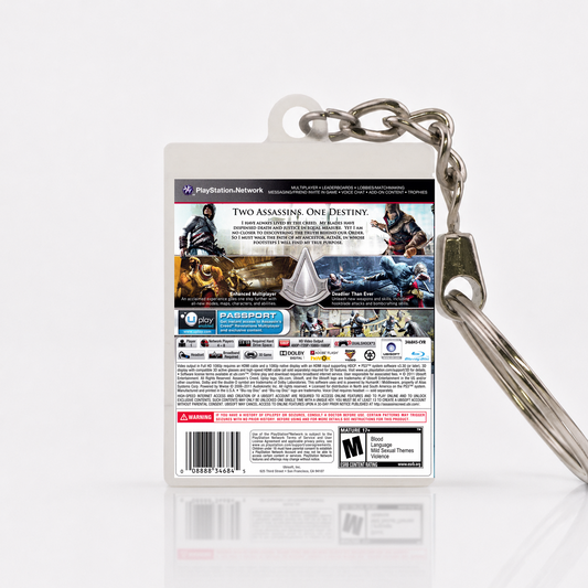Assassin's Creed: Revelations - PS3 Miniatur Spielhülle Schlüsselanhänger