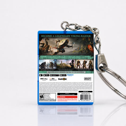 Assassin's Creed: Valhalla - PS5 Miniatur Spielhülle Schlüsselanhänger
