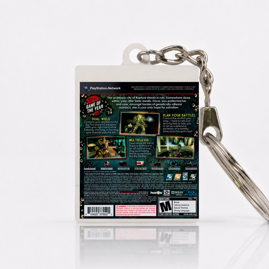 BioShock 2 - PS3 Miniatur Spielhülle Schlüsselanhänger