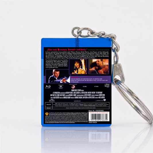 Bodyguard - Film Miniatur Blu-Ray Hülle Schlüsselanhänger