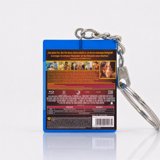 Boogie Nights - Film Miniatur Blu-Ray Hülle Schlüsselanhänger