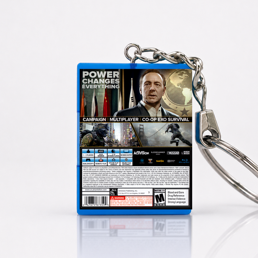 Call of Duty: Advanced Warfare - PS4 Miniatur Spielhülle Schlüsselanhänger