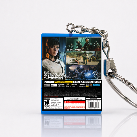 Call of Duty: Black Ops 7 - PS5 Miniatur Spielhülle Schlüsselanhänger