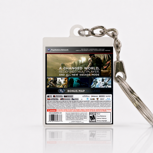 Call of Duty - Ghosts - PS3 Miniatur Spielhülle Schlüsselanhänger