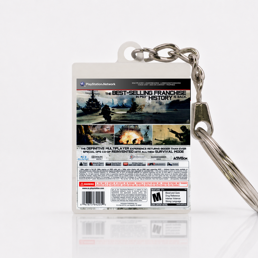Call of Duty: Modern Warfare 3 - PS3 Miniatur Spielhülle Schlüsselanhänger