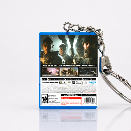 Call of Duty: Modern Warfare II - PS5 Miniatur Spielhülle Schlüsselanhänger