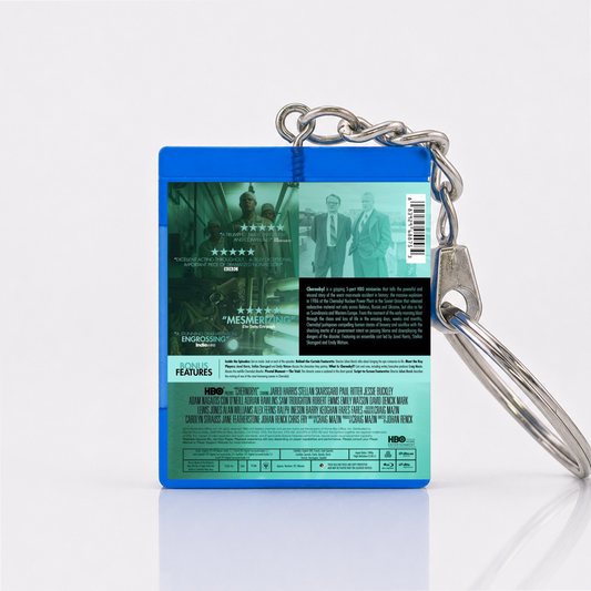 Chernobyl - Serien Miniatur Blu-Ray Hülle Schlüsselanhänger