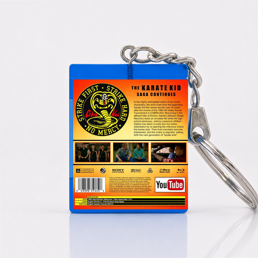Cobra Kai - Serien Miniatur Blu-Ray Hülle Schlüsselanhänger