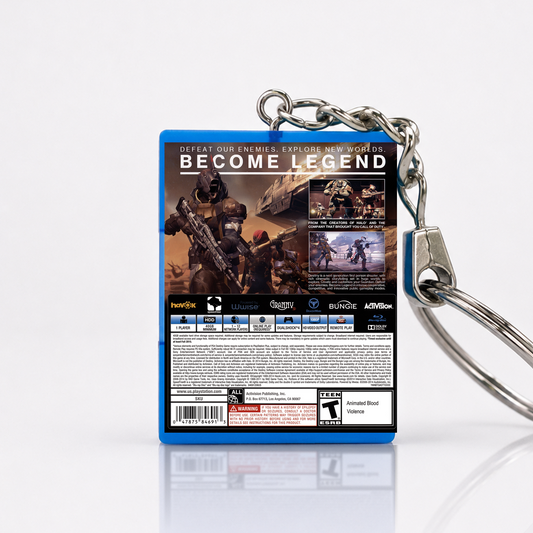 Destiny - PS4 Miniatur Spielhülle Schlüsselanhänger