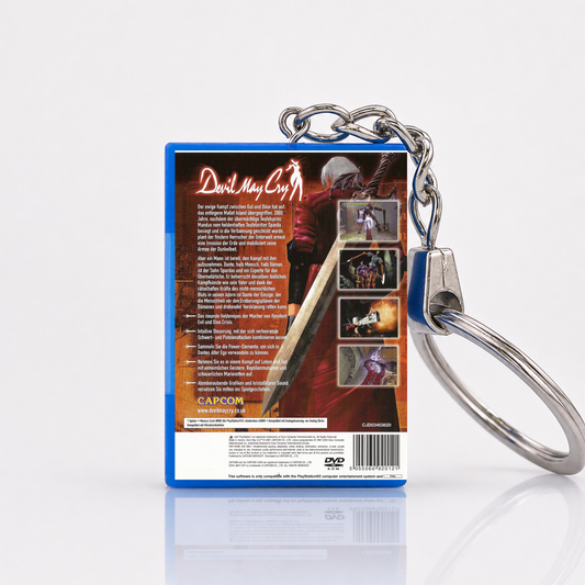 Devil May Cry - PS2 Miniatur Spielhülle Schlüsselanhänger