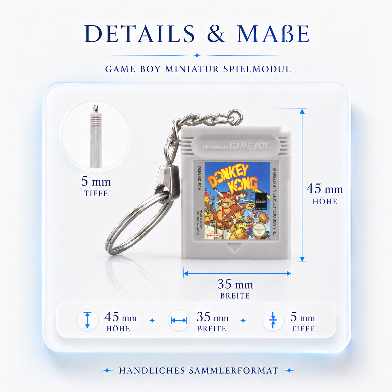 MASTER - N64 Mini Cartridge Keychain