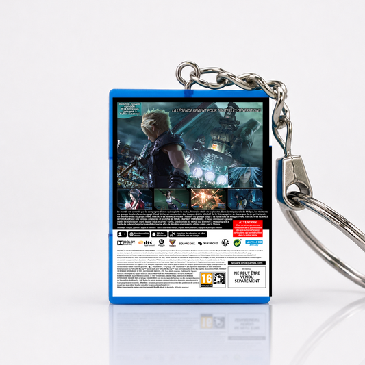 Final Fantasy VII Remake: Intergrade - PS5 Miniatur Spielhülle Schlüsselanhänger