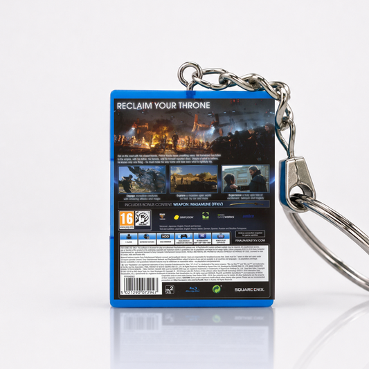 Final Fantasy XV - PS4 Miniatur Spielhülle Schlüsselanhänger