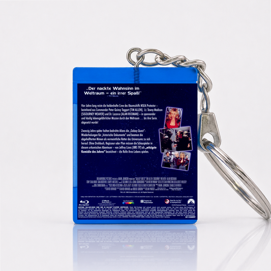 Galaxy Quest - Movie Miniature Blu-Ray Case Keychain