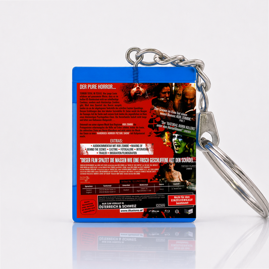 House of 1000 Corpses - Movie Miniature Blu-Ray Case Keychain