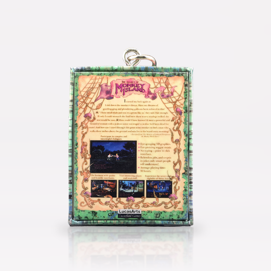 Monkey Island: The Secret of Monkey Island - Miniature Big Box Keychain