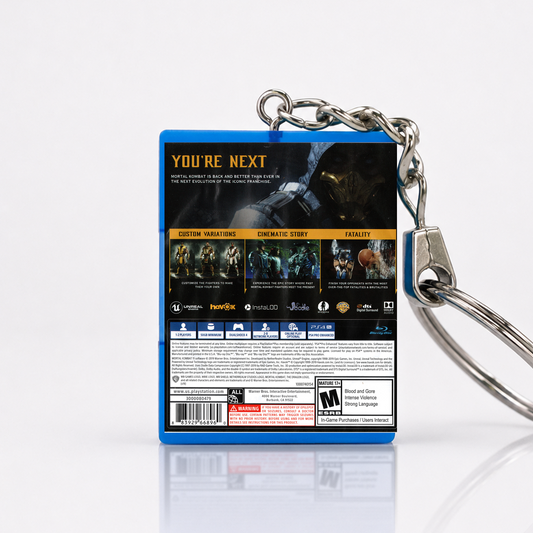 Mortal Kombat 11 - PS4 Miniatur Spielhülle Schlüsselanhänger