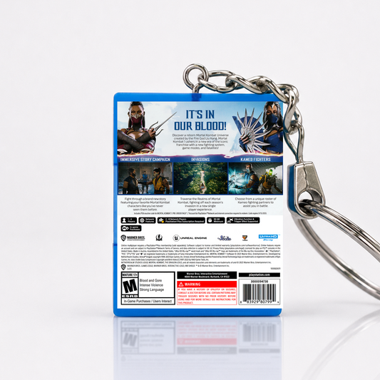 Mortal Kombat 1 - PS5 Miniatur Spielhülle Schlüsselanhänger