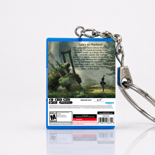 NieR: Automata - PS5 Miniatur Spielhülle Schlüsselanhänger