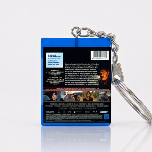 No Country for Old Men - Film Miniatur Blu-Ray Hülle Schlüsselanhänger