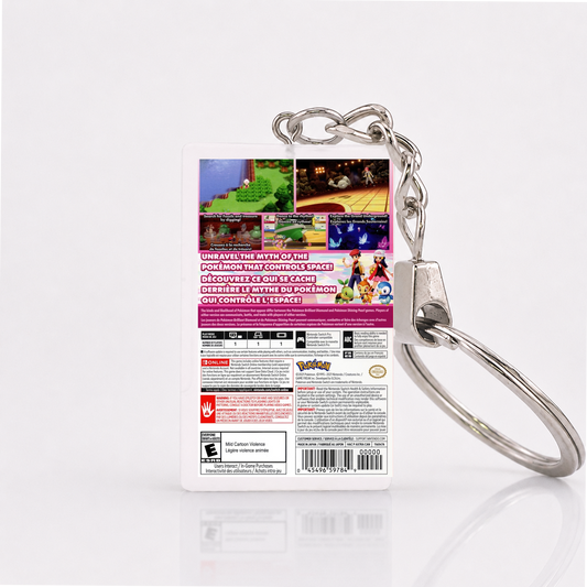 Pokémon Shining Pearl - Switch Miniatur Spielhülle Schlüsselanhänger