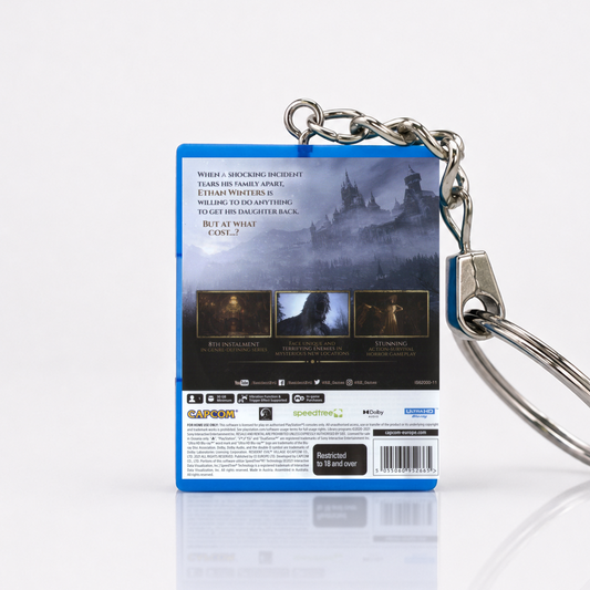 Resident Evil: Village - PS5 Miniatur Spielhülle Schlüsselanhänger
