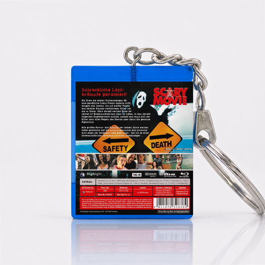 Scary Movie - Movie Miniature Blu-Ray Case Keychain