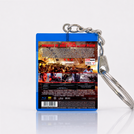 Sharknado - Film Miniature Blu-Ray Case Keychain