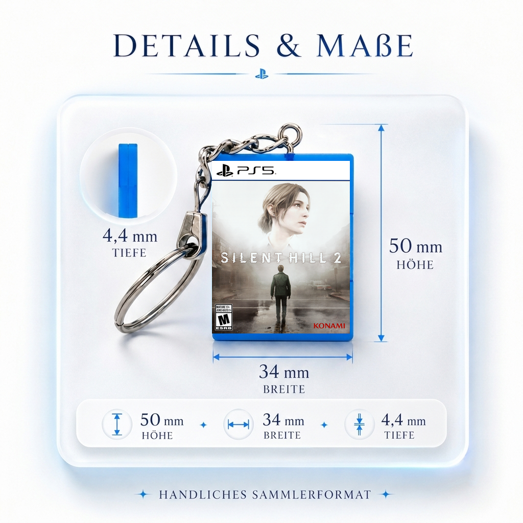 MASTER - PS5 Mini Case Keychain