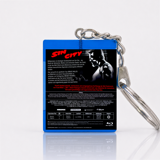 Sin City - Movie Miniature Blu-Ray Case Keychain