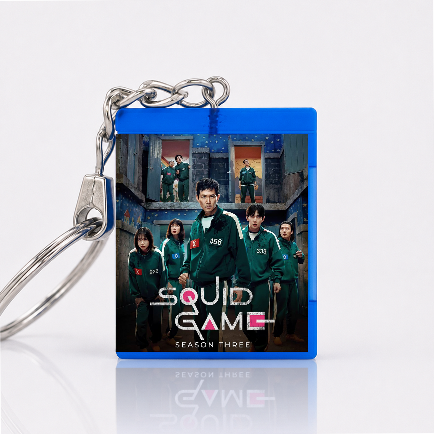 Squid Game - Series Miniature Blu-Ray Case Keychain