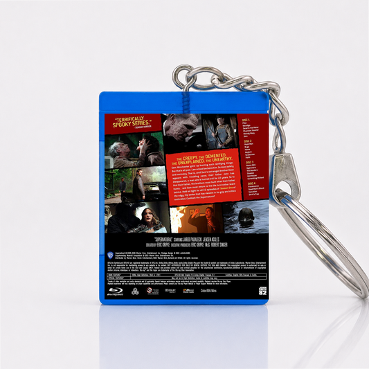 Supernatural - Series Miniature Blu-Ray Case Keychain