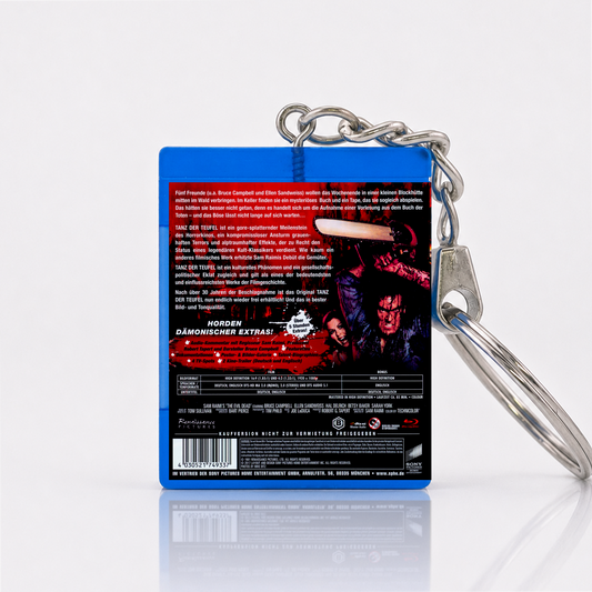 The Evil Dead - Film Miniature Blu-Ray Case Keychain