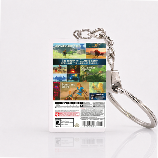 The Legend of Zelda: Breath of the Wild - Switch Miniatur Spielhülle Schlüsselanhänger