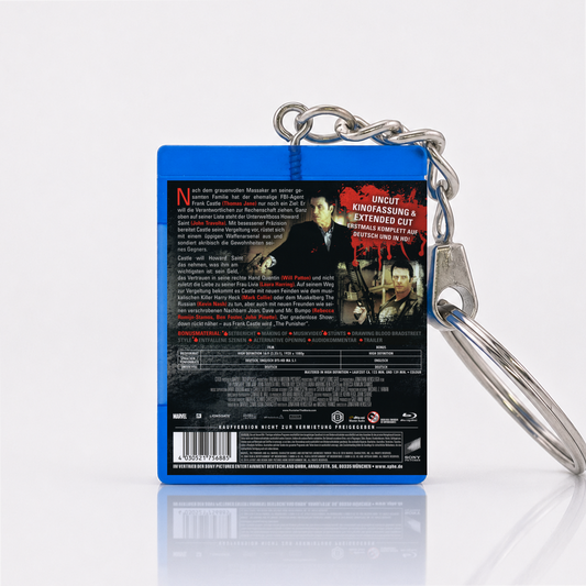 The Punisher - Movie Miniature Blu-Ray Case Keychain