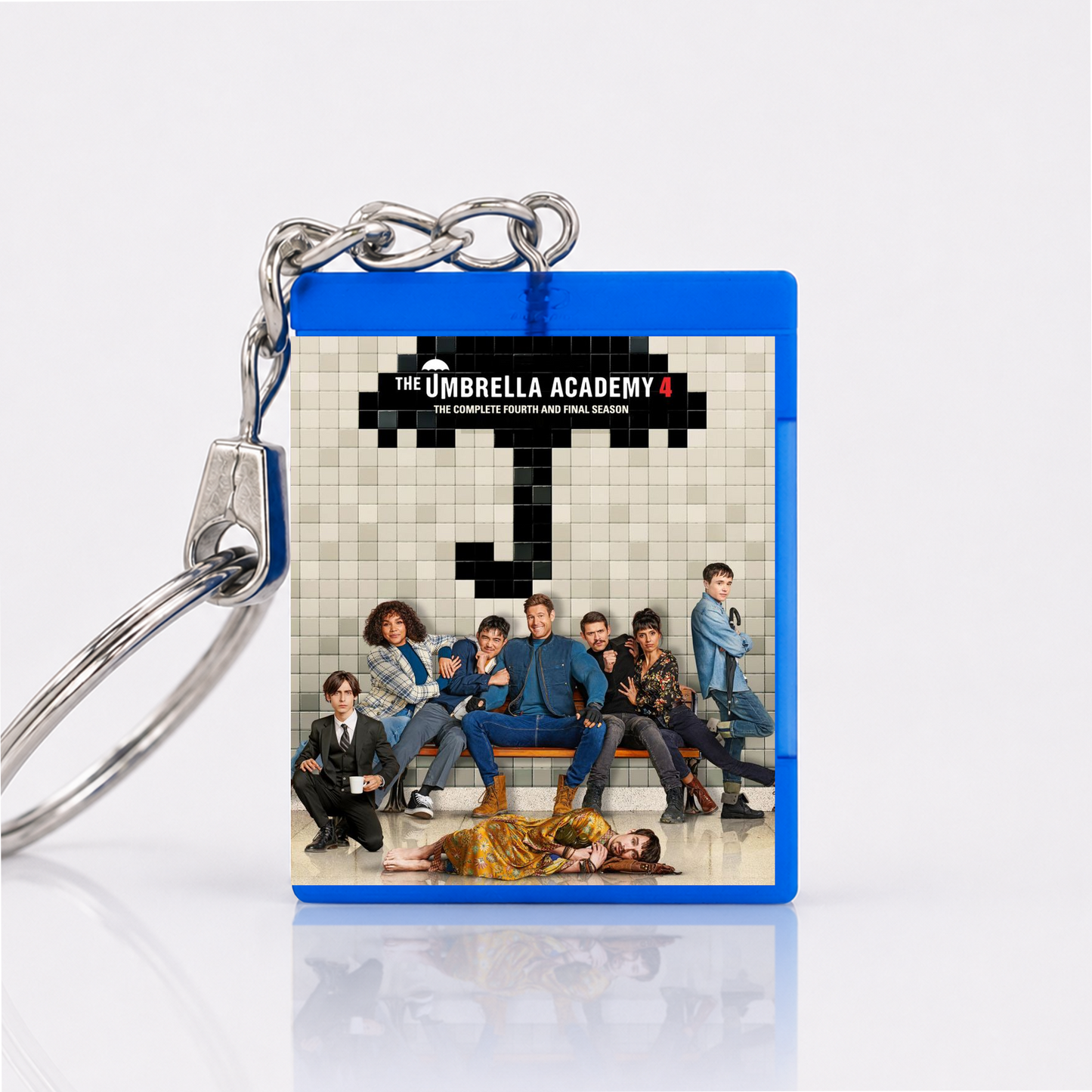 The Umbrella Academy - Series Miniature Blu-Ray Case Keychain