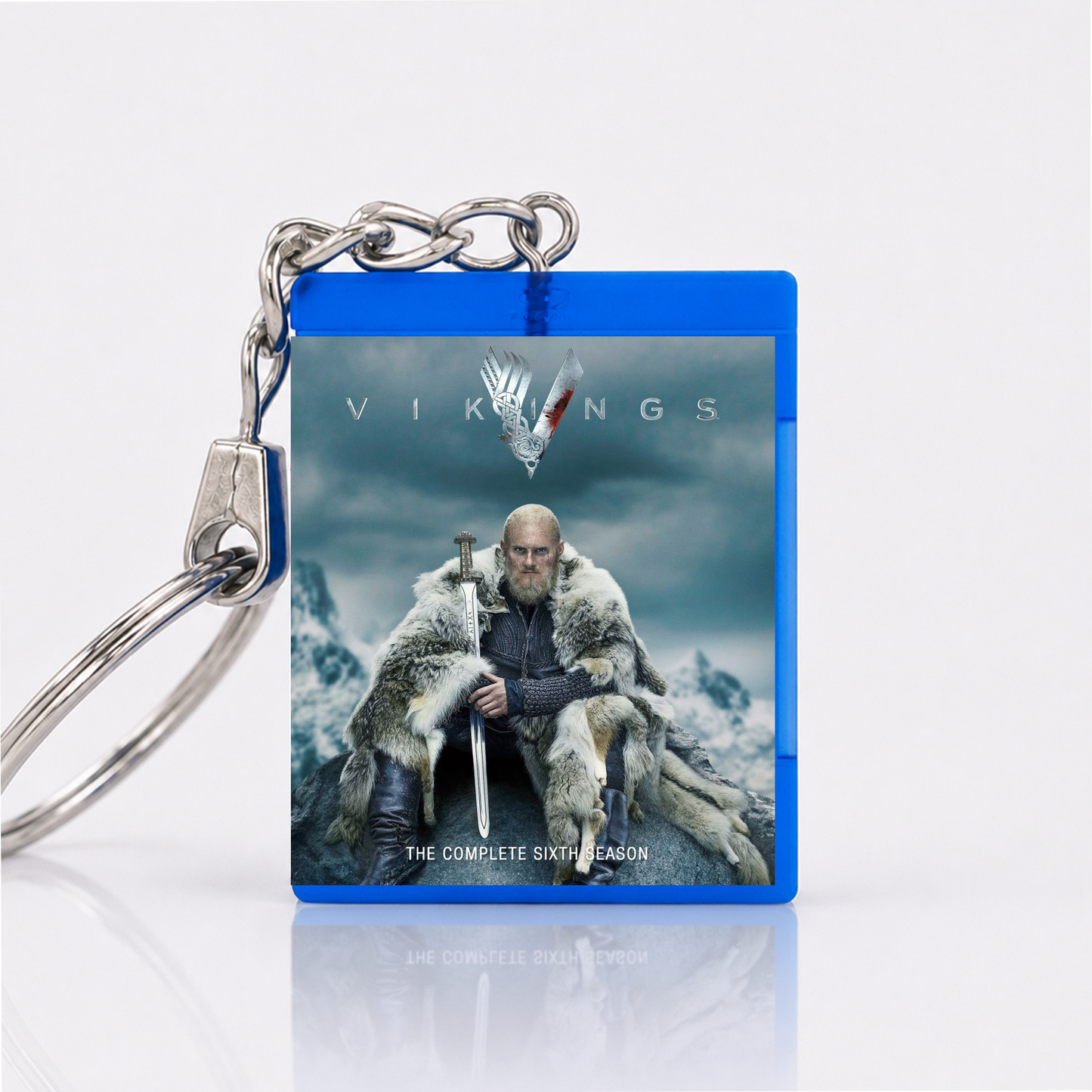 Vikings - Serien Miniatur Blu-Ray Hülle Schlüsselanhänger