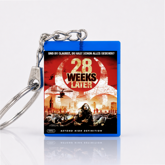 28 Weeks Later - Film Miniatur Blu-Ray Hülle Schlüsselanhänger