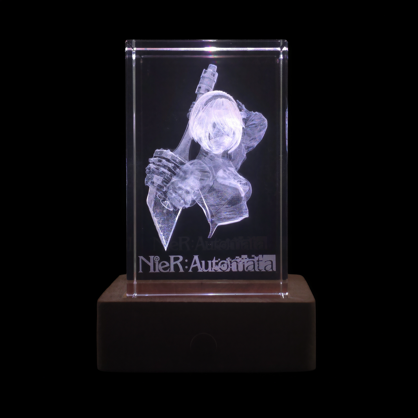 2B - NieR: Automata - 3D Crystal Lamp