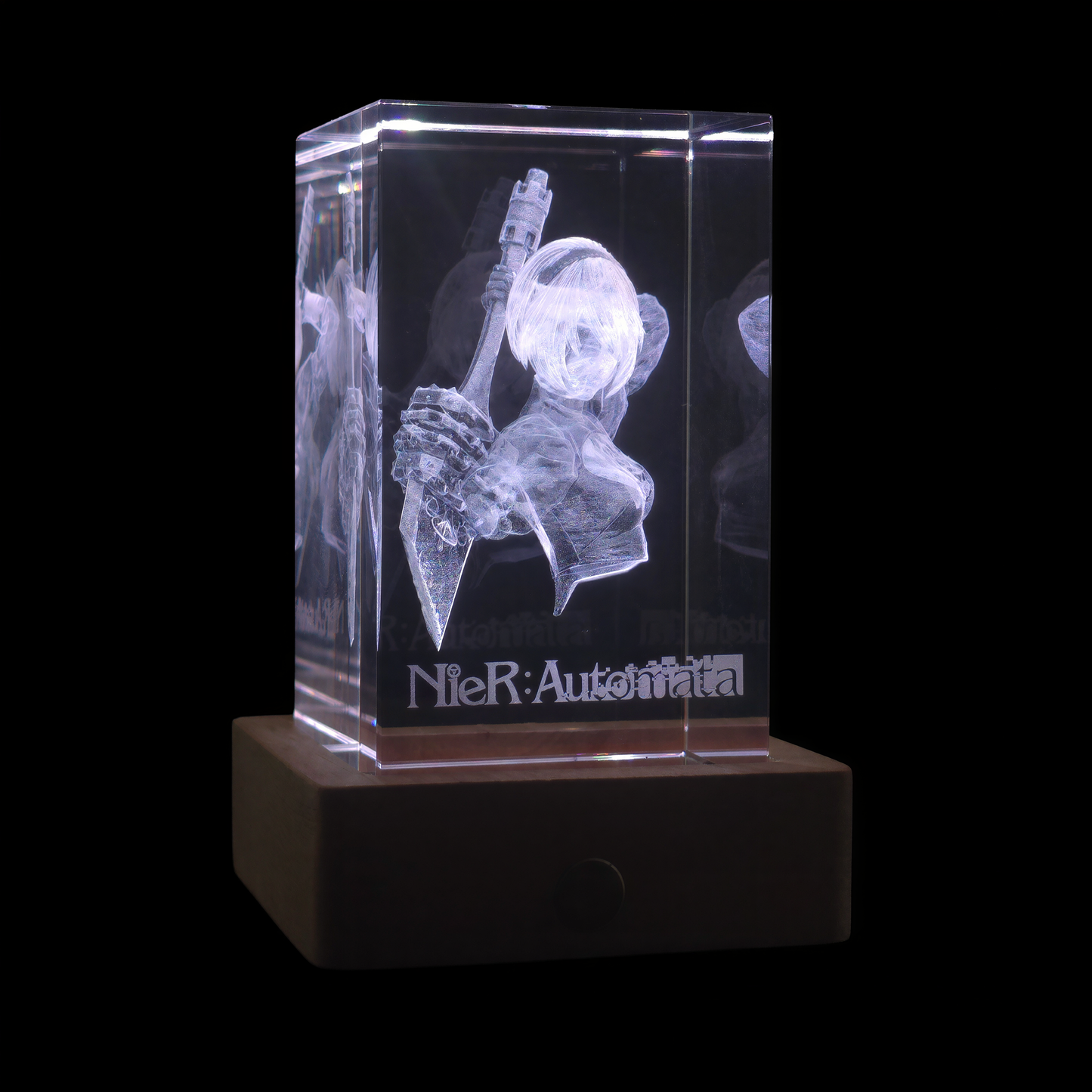 2B - NieR: Automata - 3D Crystal Lamp