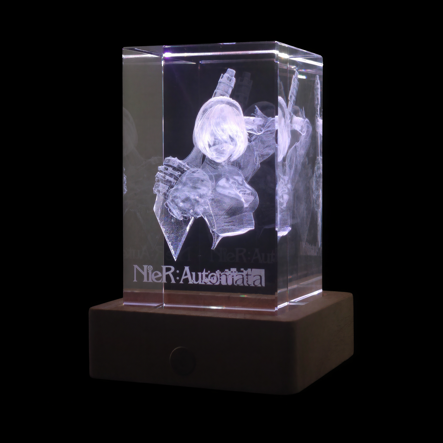 2B - NieR: Automata - 3D Crystal Lamp