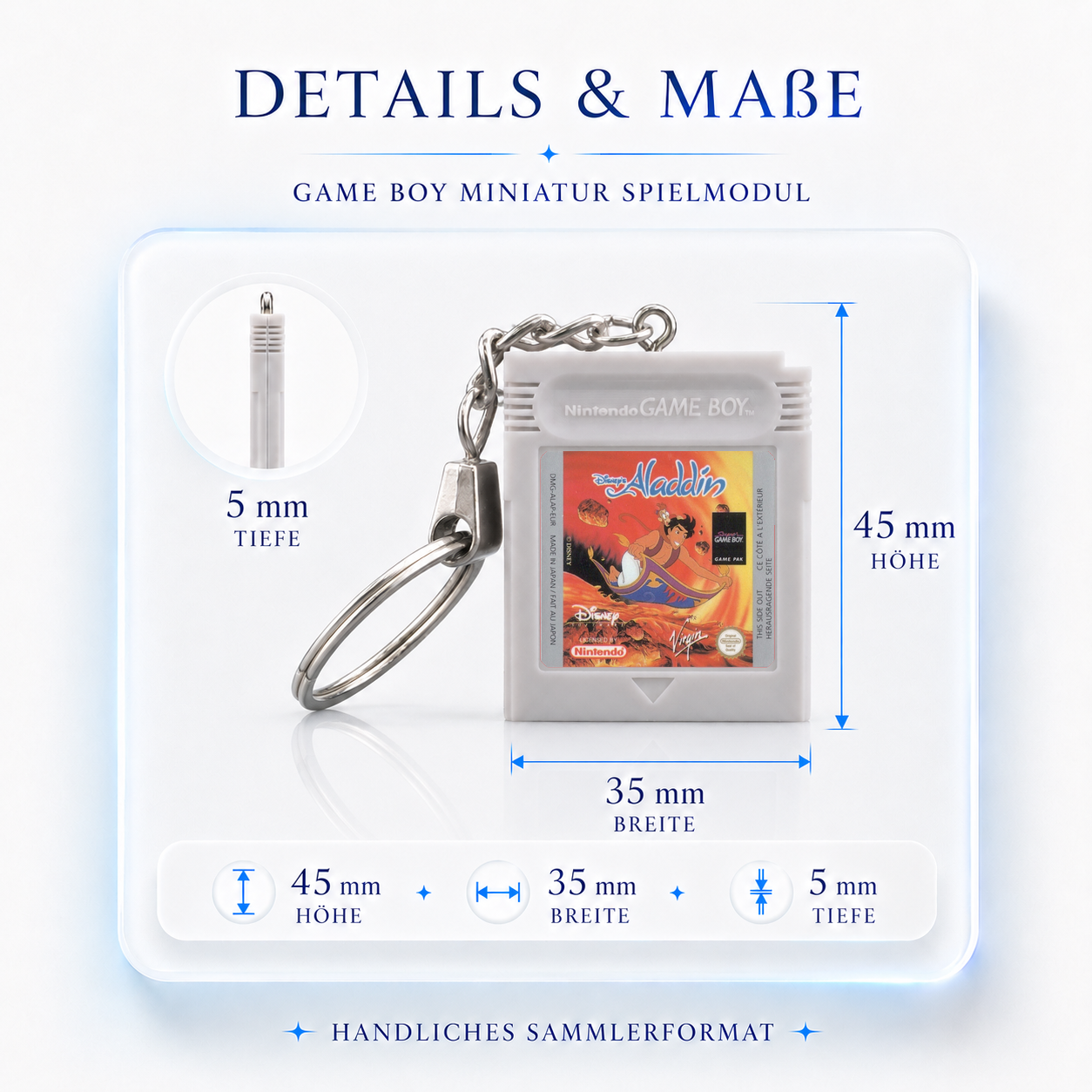 MASTER - N64 Mini Cartridge Keychain