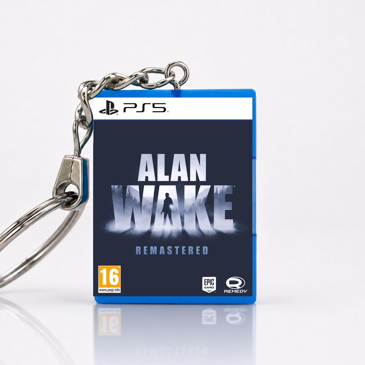 Alan Wake: Remastered - PS5 Miniatur Spielhülle Schlüsselanhänger