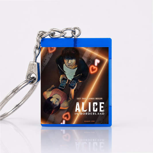 Alice In Borderland - Serien Miniatur Blu-Ray Hülle Schlüsselanhänger