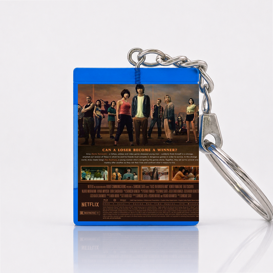 Alice In Borderland - Serien Miniatur Blu-Ray Hülle Schlüsselanhänger