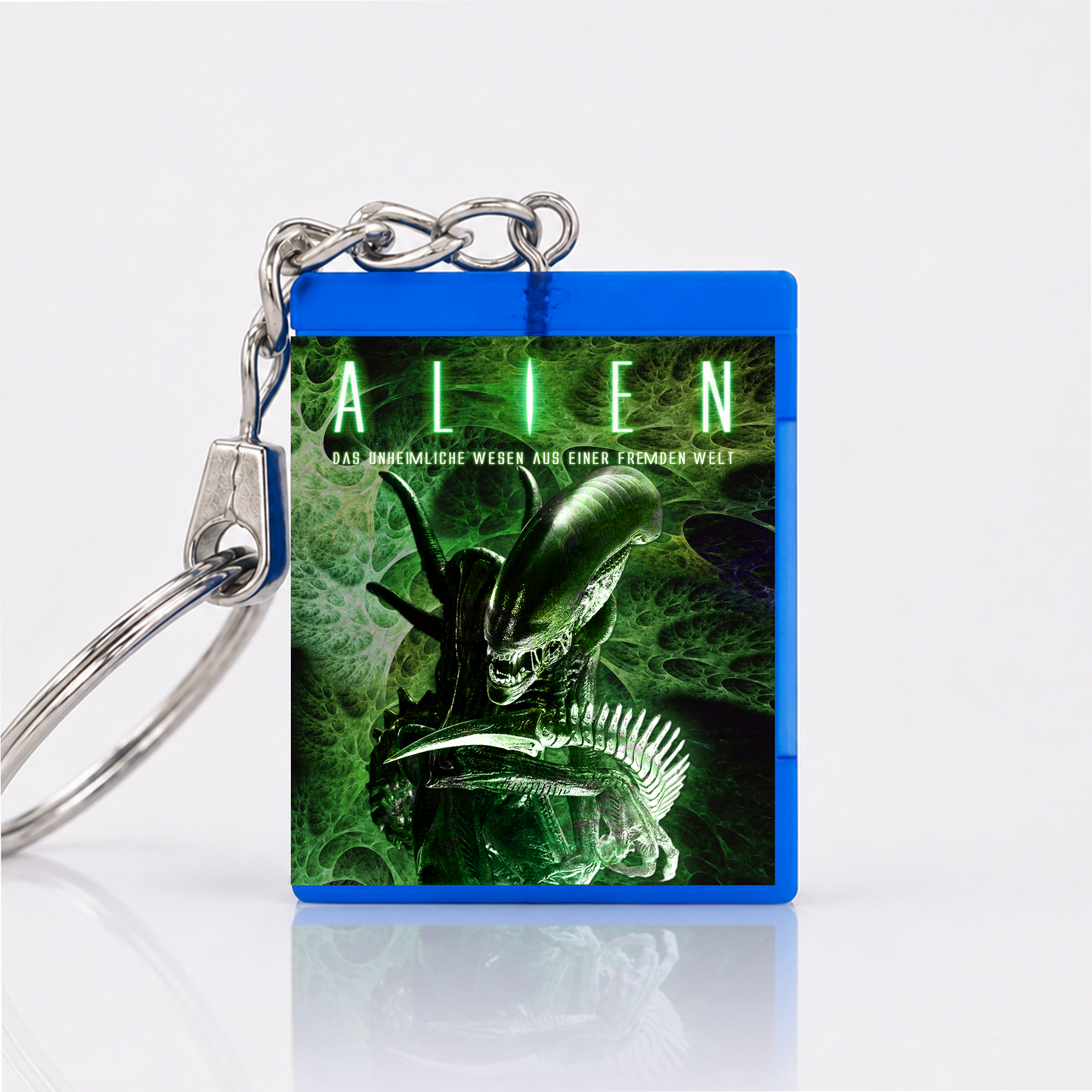 Alien - Film Miniatur Blu-Ray Hülle Schlüsselanhänger