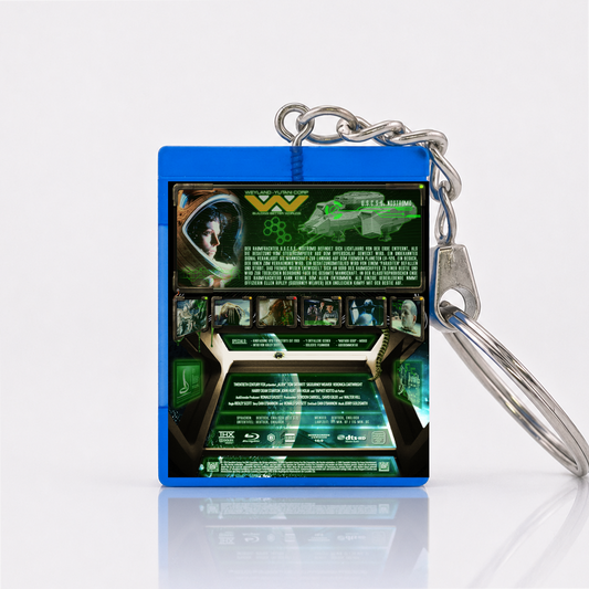 Alien - Film Miniatur Blu-Ray Hülle Schlüsselanhänger