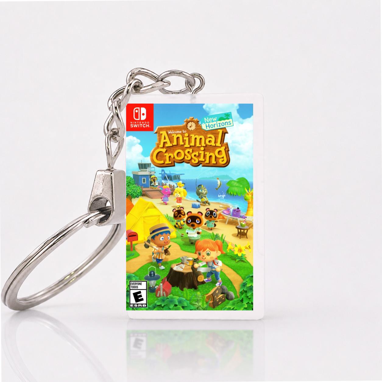 Animal Crossing: New Horizons - Switch Miniatur Spielhülle Schlüsselanhänger