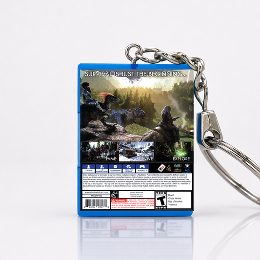 Ark: Survival Evolved - PS4 Miniatur Spielhülle Schlüsselanhänger