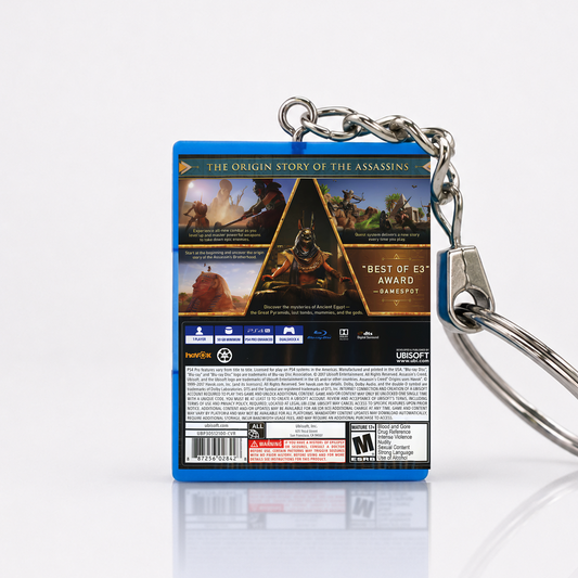 Assassin's Creed: Origins - PS4 Miniatur Spielhülle Schlüsselanhänger